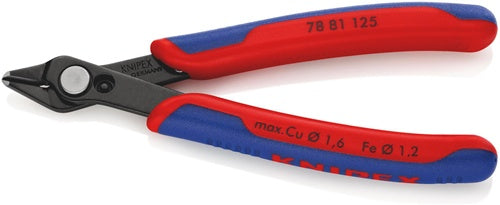 Elektronik-Seitenschneider Super-Knips® Länge 125 mm Form 8 Facette ja, sehr klein brüniert KNIPEX – Ansicht 4