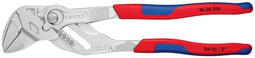 Zangenschlüssel Länge 250 mm Spannweiße 52 mm verchromt Mehrkomponenten-Hüllen KNIPEX – Ansicht 5