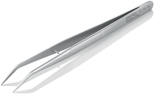 Präzisionspinzette Länge 155 mm 45° gewinkelt verchromt KNIPEX – Ansicht 4