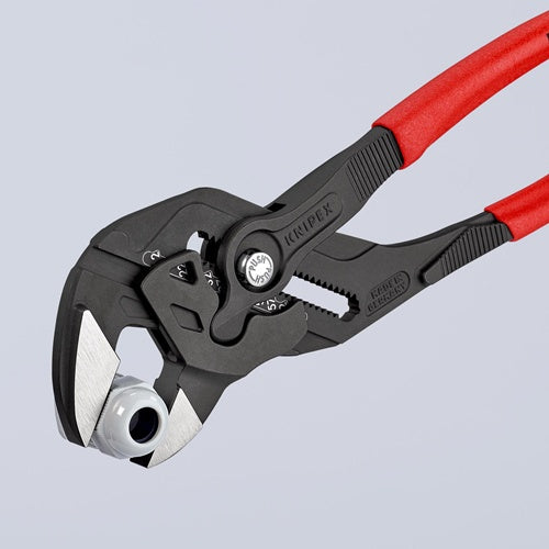 Zangenschlüssel Länge 300 mm schwarz atramentiert Spannweiße 68 mm Kunststoffüberzug KNIPEX – Ansicht 5