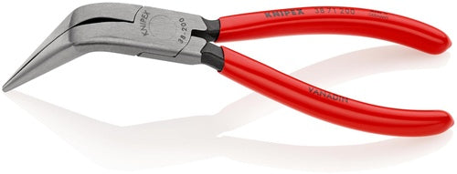 Mechanikerzange Länge 200 mm Form 7 70° gewinkelt Kunststoffüberzug KNIPEX