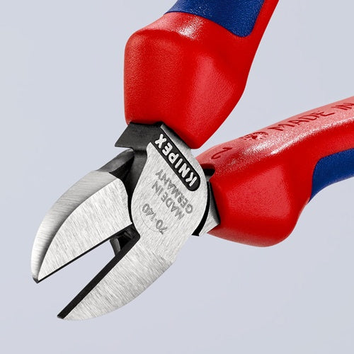 Seitenschneider Länge 140 mm Kopf poliert Mehrkomponenten-Hüllen max 18 mm KNIPEX – Ansicht 4