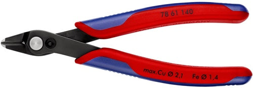 Elektronik-Seitenschneider Super-Knips® Länge 140 mm Facette nein Spezialwerkzeugstahl brüniert KNIPEX