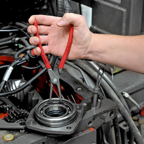 Präzisionssicherungsringzange J 3 für Bohrungen Ø 40 - 100 mm Länge 225 mm KNIPEX – Ansicht 5
