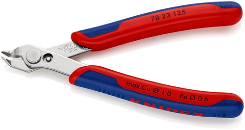 Elektronik-Seitenschneider Super-Knips® INOX Länge 125 mm Form 2 Facette nein poliert KNIPEX – Ansicht 4