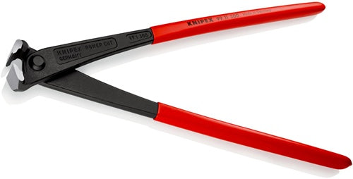 Kraftmonierzange Länge 300 mm poliert schwarz atramentiert Kunststoffüberzug KNIPEX – Ansicht 4