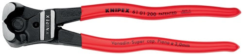 Bolzenvornschneider Gesamtlänge 200 mm Kopf poliert Kunststoffüberzug KNIPEX – Ansicht 6