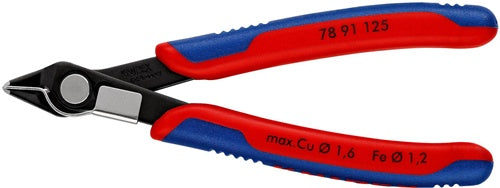 Elektronik-Seitenschneider Super-Knips® Länge 125 mm Form 8 Facette ja sehr klein brüniert KNIPEX