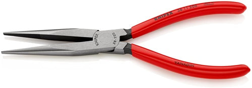 Mechanikerzange Länge 200 mm Form 1 gerade Kunststoffüberzug KNIPEX – Ansicht 3