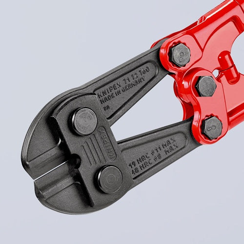Bolzenschneider Länge 760 mm Mehrkomponenten-Hüllen weißh 11 mm mittel 9 mm hart 8 mm KNIPEX – Ansicht 5
