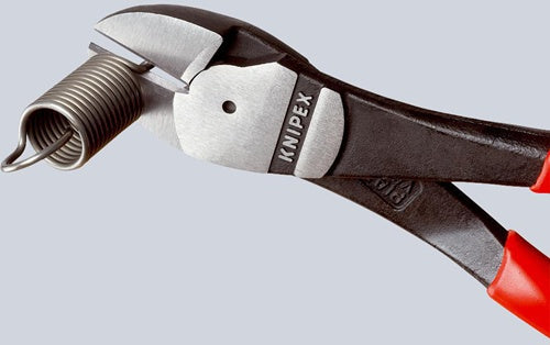 Kraftseitenschneider Länge 140 mm poliert Form 0 Mehrkomponenten-Hüllen KNIPEX – Ansicht 4