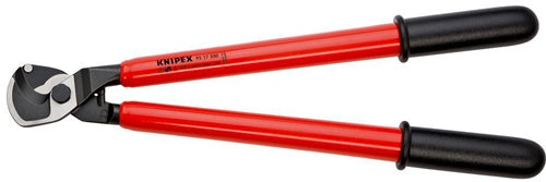 Kabelschere Länge 500 mm Kopf poliert VDE tauchisoliert KNIPEX