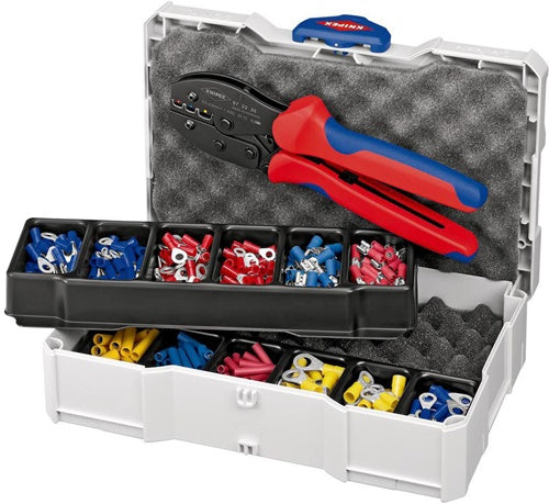 Kabelverbindersortiment 286-teilig 05 - 6 mm² Kunststoffbox KNIPEX
