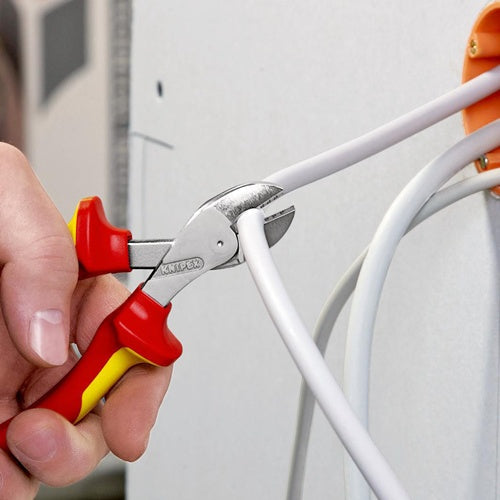Kompaktseitenschneider X-Cut® Länge 160 mm VDE Mehrkomponenten-Hüllen KNIPEX – Ansicht 5