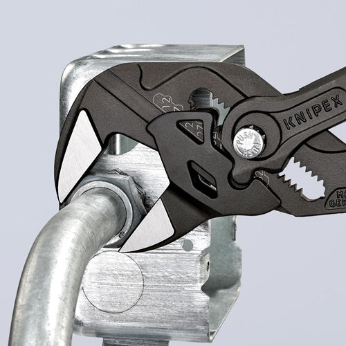 Zangenschlüssel Länge 250 mm schwarz atramentiert Spannweiße 52 mm Kunststoffüberzug KNIPEX – Ansicht 3