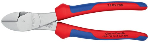 Kraftseitenschneider Länge 200 mm Form 0 Mehrkomponenten-Hüllen KNIPEX – Ansicht 3