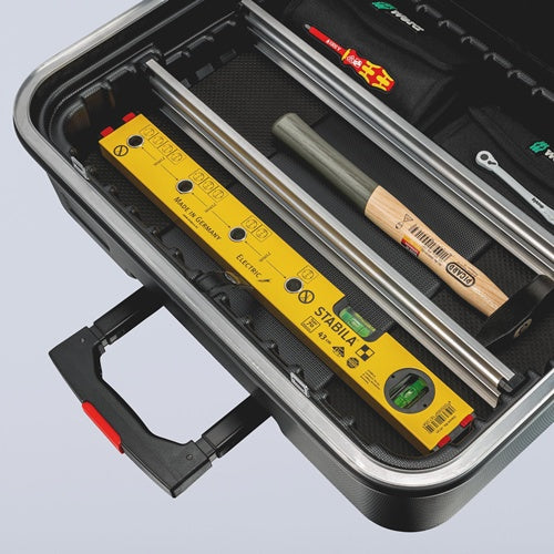 Werkzeugsortiment Big Twin Move Elektro 63-teilig im Hartschalenkoffür mit Fahrgestell für Elektriker KNIPEX – Ansicht 3