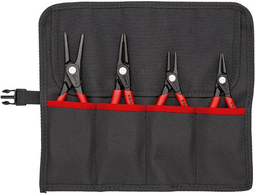 Präzisionssicherungsringzangensatz 4-teilig in Rolltasche 12 - 60 mm KNIPEX