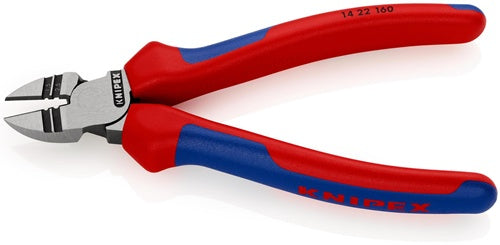 Abisolierseitenschneider Länge 160 mm 15 / 25 mm² poliert Mehrkomponenten-Hüllen KNIPEX – Ansicht 3