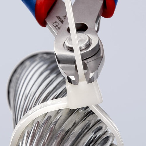 Elektronik-Seitenschneider Super-Knips® INOX Länge 140 mm Facette nein poliert KNIPEX – Ansicht 3