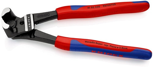 Bolzenvornschneider Gesamtlänge 200 mm Kopf poliert Mehrkomponenten-Hüllen KNIPEX – Ansicht 5