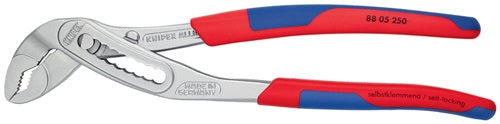 Wasserpumpenzange Alligator® Länge 250 mm Spannweiße 46 mm verchromt Mehrkomponenten-Hüllen KNIPEX – Ansicht 4