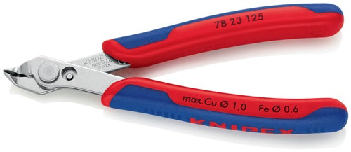 Elektronik-Seitenschneider Super-Knips® INOX Länge 125 mm Form 2 Facette nein poliert KNIPEX – Ansicht 3