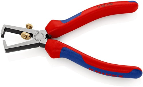 Abisolierzange Länge 160 mm poliert Mehrkomponentenhüllen mit Öffnungsfeder KNIPEX – Ansicht 4