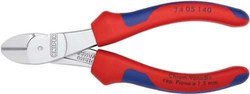 Kraftseitenschneider Länge 140 mm Form 0 Mehrkomponenten-Hüllen KNIPEX – Ansicht 6