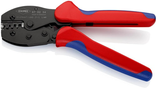 Crimpzange PreciForce® Länge 220 mm 01 - 25 (AWG 27 - 13) mm² 483 g KNIPEX – Ansicht 4