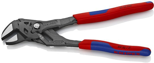 Zangenschlüssel Länge 250 mm schwarz atramentiert Spannweiße 52 mm Mehrkomponenten-Hüllen KNIPEX – Ansicht 5