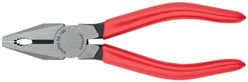 Kombizange Länge 160 mm poliert Kunststoffüberzug KNIPEX – Ansicht 3