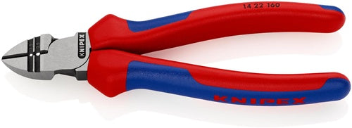 Abisolierseitenschneider Länge 160 mm 15 / 25 mm² poliert Mehrkomponenten-Hüllen KNIPEX