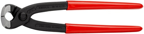 Ohrklemmenzange Gesamtlänge 220 mm Kopf schwarz atramentiert Kunststoff-Überzug KNIPEX – Ansicht 4