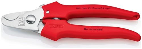 Kabelschere Länge 165 mm Kopf poliert Kunststoff umspritzt KNIPEX – Ansicht 3