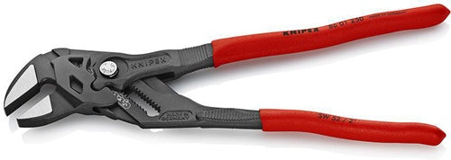 Zangenschlüssel Länge 250 mm schwarz atramentiert Spannweiße 52 mm Kunststoffüberzug KNIPEX – Ansicht 4