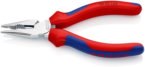 Spitzkombizange Länge 145 mm Mehrkomponentenhüllen verchromt KNIPEX – Ansicht 4