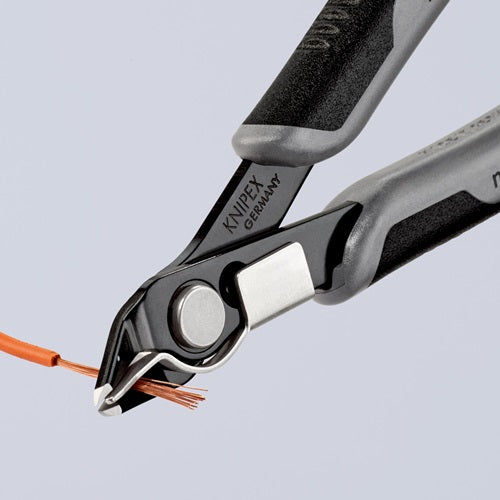 Elektronik-Seitenschneider Super-Knips® Länge 125 mm Form 7 Facette nein brüniert KNIPEX – Ansicht 4