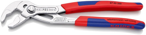 Wasserpumpenzange Cobra® Länge 250 mm Spannweiße 46 mm verchromt Mehrkomponenten-Hüllen KNIPEX – Ansicht 5