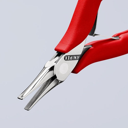 Elektronik-Greifzange Gesamtlänge 115 mm flachbreite Backen Form 1 Kunststoffüberzug KNIPEX – Ansicht 6