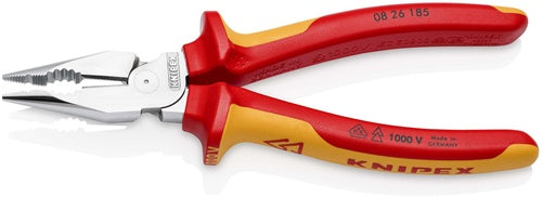 Spitzkombizange L185mm polMehrkomp-Hülle verchrVDE KNIPEX – Ansicht 5