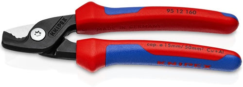 Kabelschere Länge 160 mm Mehrkomponenten-Hüllen KNIPEX