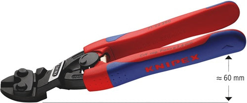 Kompaktbolzenschneider CoBolt Länge 200 mm Mehrkomponenten-Hüllen 20 ° Form 2 ohne Aussparung weißh 6 mm mittel 52 mm hart 4