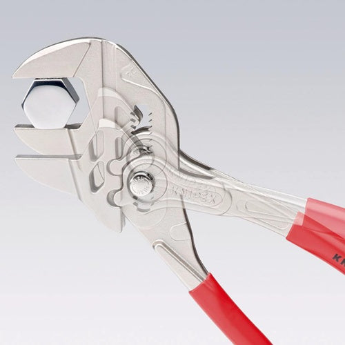 Zangenschlüssel Länge 150 mm Spannweiße 27 mm verchromt Kunststoffüberzug KNIPEX – Ansicht 6