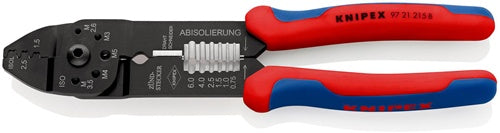 Crimpzange Länge 230 mm 05 - 25 (AWG 20 - 13) mm² KNIPEX