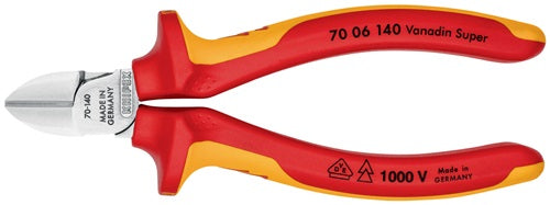 Seitenschneider Länge 140 mm VDE Mehrkomponenten-Hüllen KNIPEX – Ansicht 4