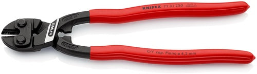 Kompaktbolzenschneider CoBolt® Länge 250 mm Kunststoffüberzug gerade 42 mm mit Aussparung weißh mittel 6 mm h – Ansicht 4