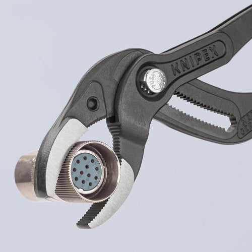 Syphon-/Connectorenzange Länge 250 mm Spannweiße 25 - 80 mm schwarz atramentiert KNIPEX – Ansicht 3