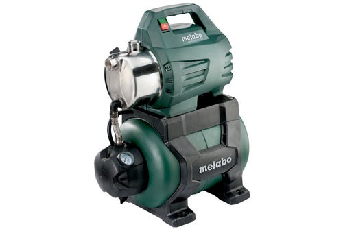 Hauswasserwerk HWW 4500/25 Inox 4500 l/h 48 m 8 m 1300 W Stahl 24 l METABO