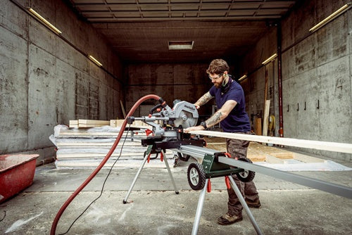 Kapp- und Gehrungssäge KGS 305 M 305 x 110 mm 1600 W 3700 min-¹ 305 x 30 mm METABO – Ansicht 3